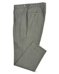 Sondrio: Washed Olive Twill