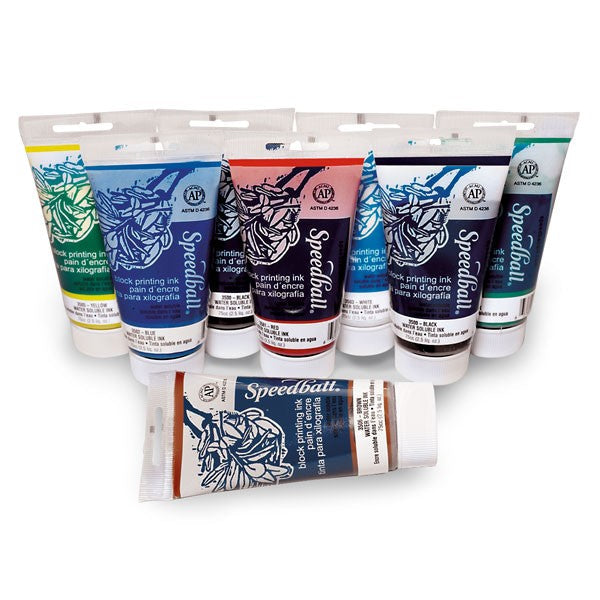 Speedball Water Soluble Block Printing Ink 75cc