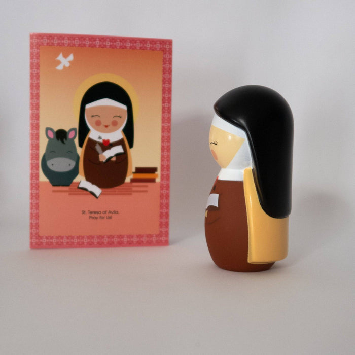 St. Teresa of Avila Shining Light Doll