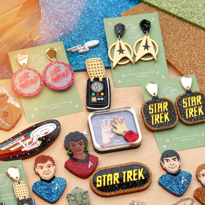 Starfleet Badge Earrings