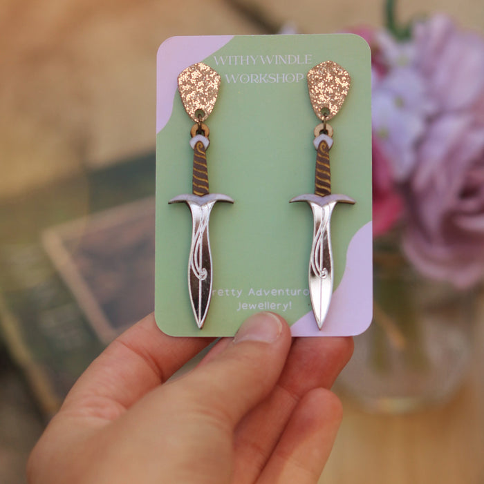 Sting Acrylic Earrings