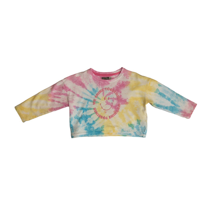 Sudadera Con Estampado Tie Dye "We Shine Together" Niña Losan