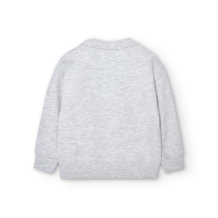 Sudadera De Felpa Gris Vigoré Para Niño BOBOLI