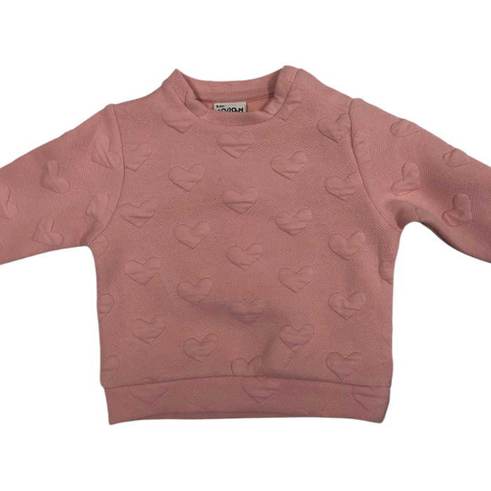 Sudadera Estampado Corazones Para Bebé Niña Losan