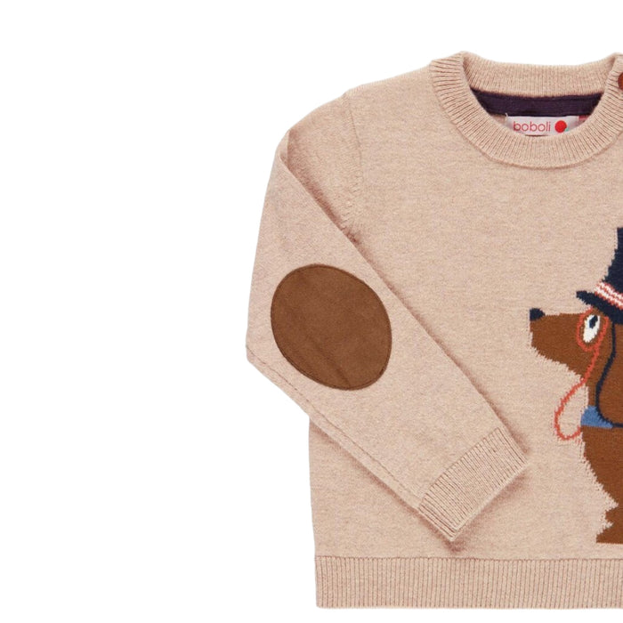 Suéter perrito para bebe y Niño BOBOLI