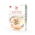 Tom Kha coconut soup mix packaging on a white background