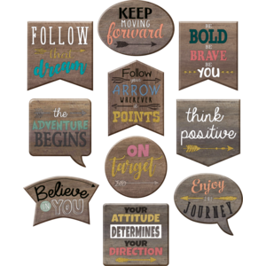 Teacher Created Home Sweet Classroom Positive Sayings Accents (TCR 8859)