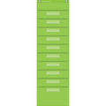 Teacher Created Lime Polka Dots 10 Pocket File Storage Pocket Chart (TCR 20737)