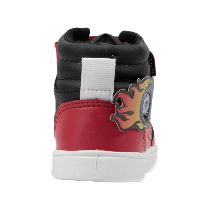Tenis Carreras Audi  rojo negro Bubble Gummers