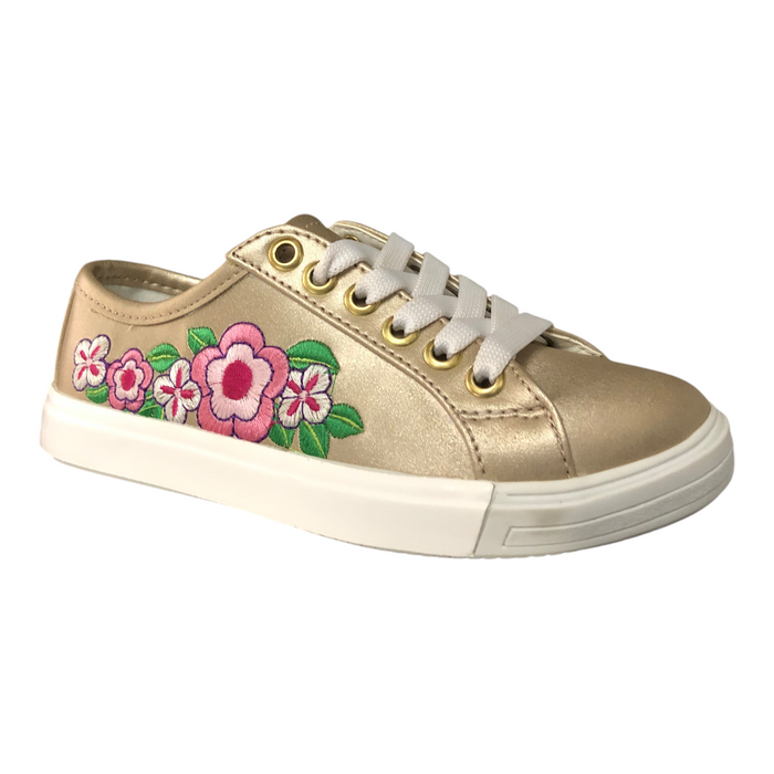 Tenis Urbano Oro Para Niña Chabelo