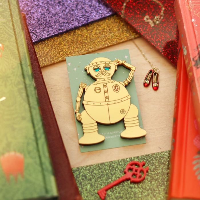 Tik-Tok Brooch (full body)