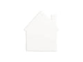 UV Bisque Ceramic Ornament (House shape,8.5*7.5cm)