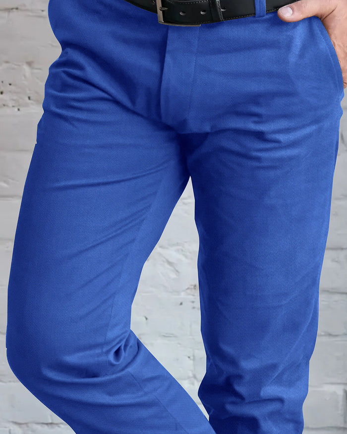 VBC :100 % Royal Blue Cavalry Twill