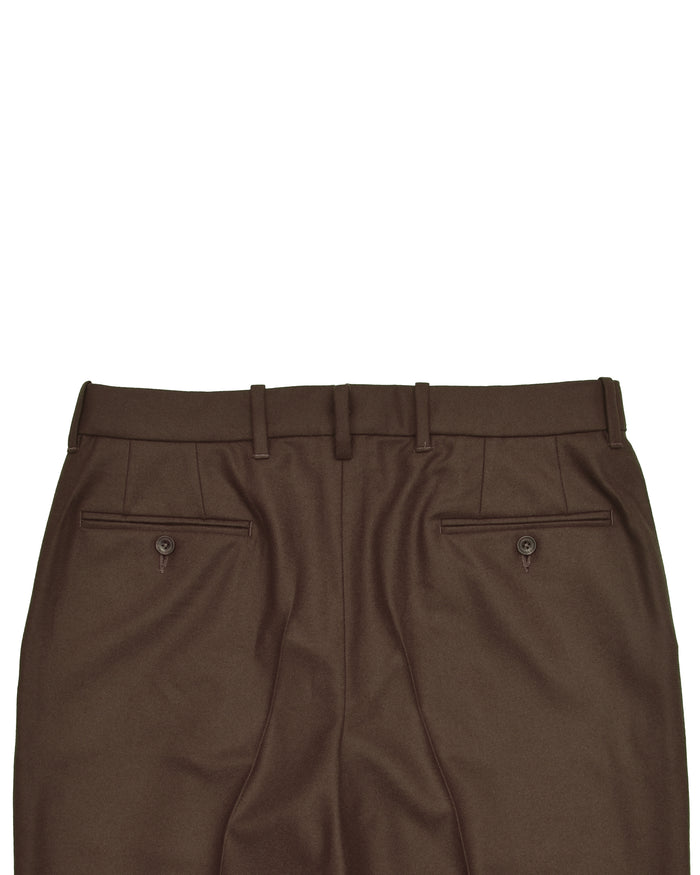 VBC:100% Wool Mud Brown Flannel
