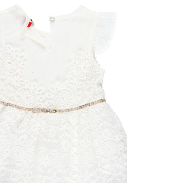 Vestido Con Encaje Para Bebé Niña BOBOLI