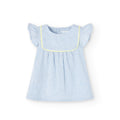 Vestido De Lino Para Bebé Niña BOBOLI