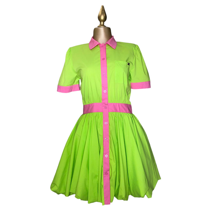 Vestido Green Bombacho Inferior LC.