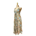 Vestido Halter Multicolor Café Mussi