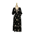 Vestido Negro Manga 3/4 Mussi