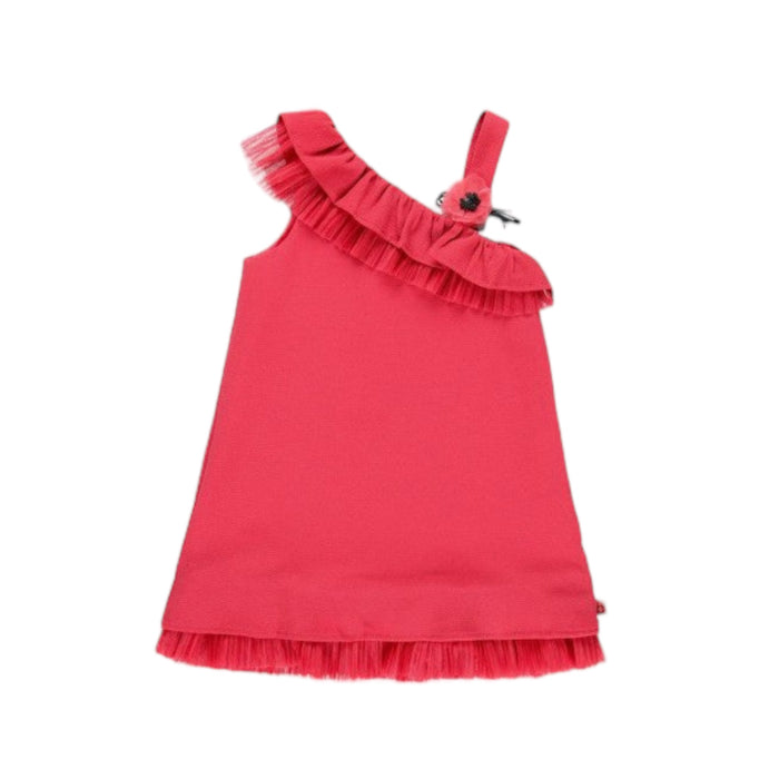 Vestido para niña color Fucsia BOBOLI