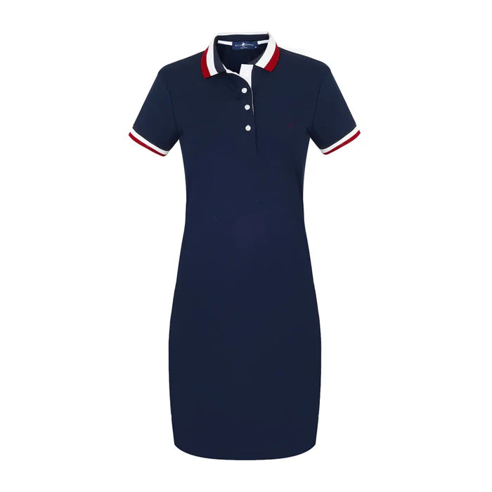 Vestido Polo Clásico Marino Rock Hampton Polo Team