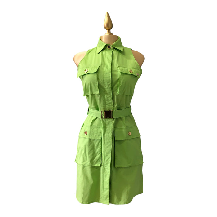 Vestido Sin Mangas Verde LC.