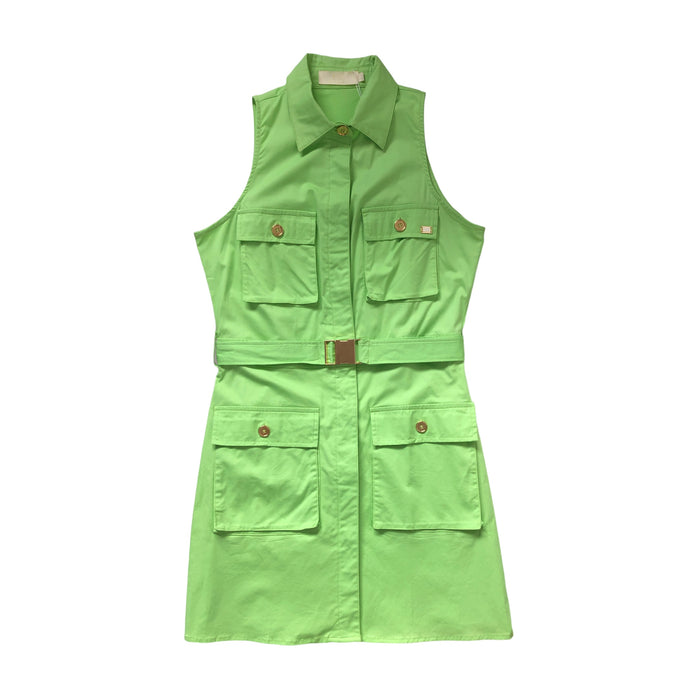 Vestido Sin Mangas Verde LC.