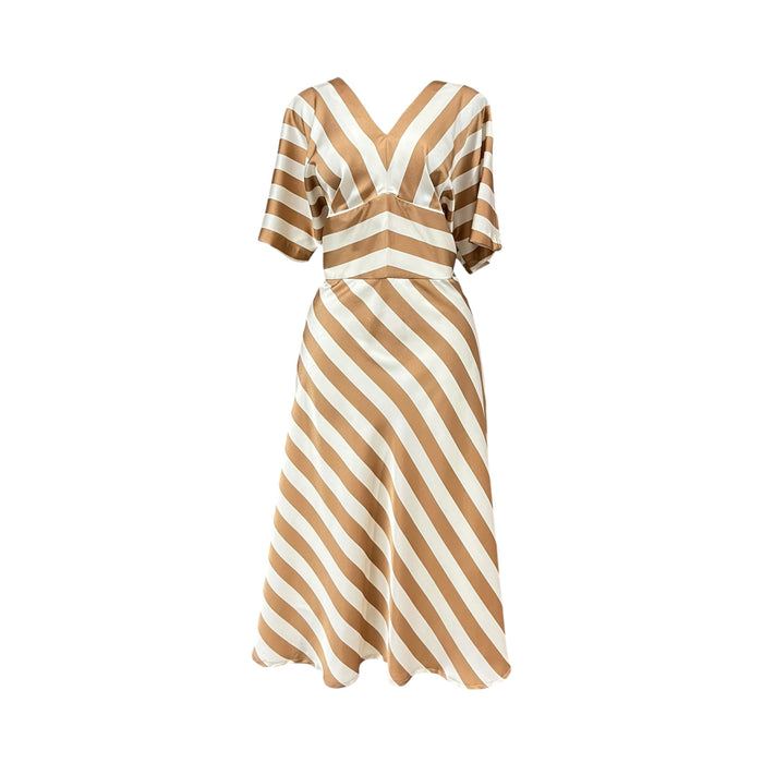 Vestido Tipo Kimono Beige/Hueso MUSSI