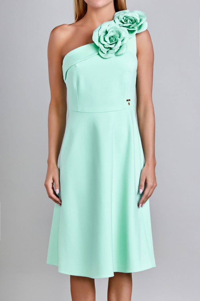 Vestido Verde Pastel Mussi