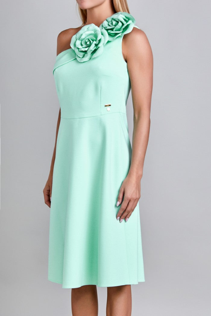 Vestido Verde Pastel Mussi