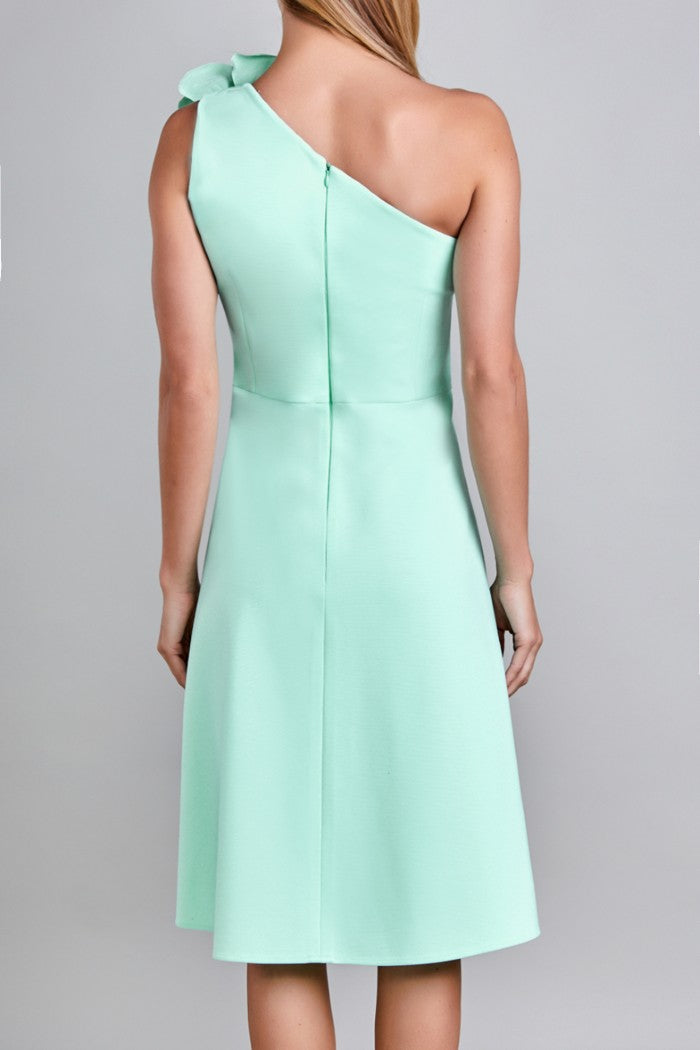 Vestido Verde Pastel Mussi