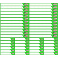 Viper Tool Storage VMLLGBLN Magnetic Toolbox Labels, Blank, Lime Green