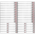 Viper Tool Storage VMLSSBLN Magnetic Toolbox Labels, Blank, Grey