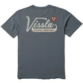 Vissla Emblem SS Premium Pocket Tee - Graphite Mens T Shirt