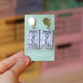 Wanted Poster Earrings