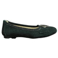 Zapato Negro Gamuza Para Niña Hush Puppies