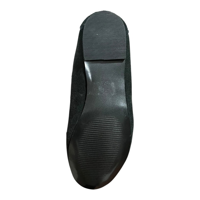 Zapato Negro Gamuza Para Niña Hush Puppies
