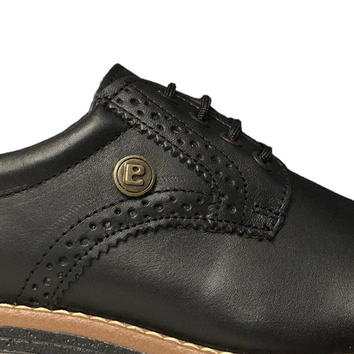 Zapato Negro Piel Audaz