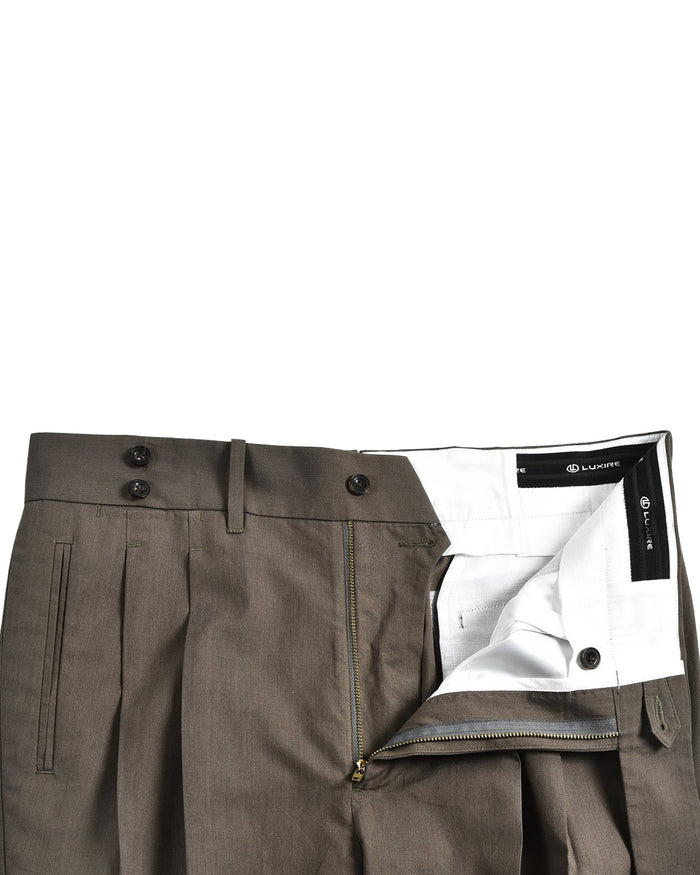 Zegna Olive Drab Cotton