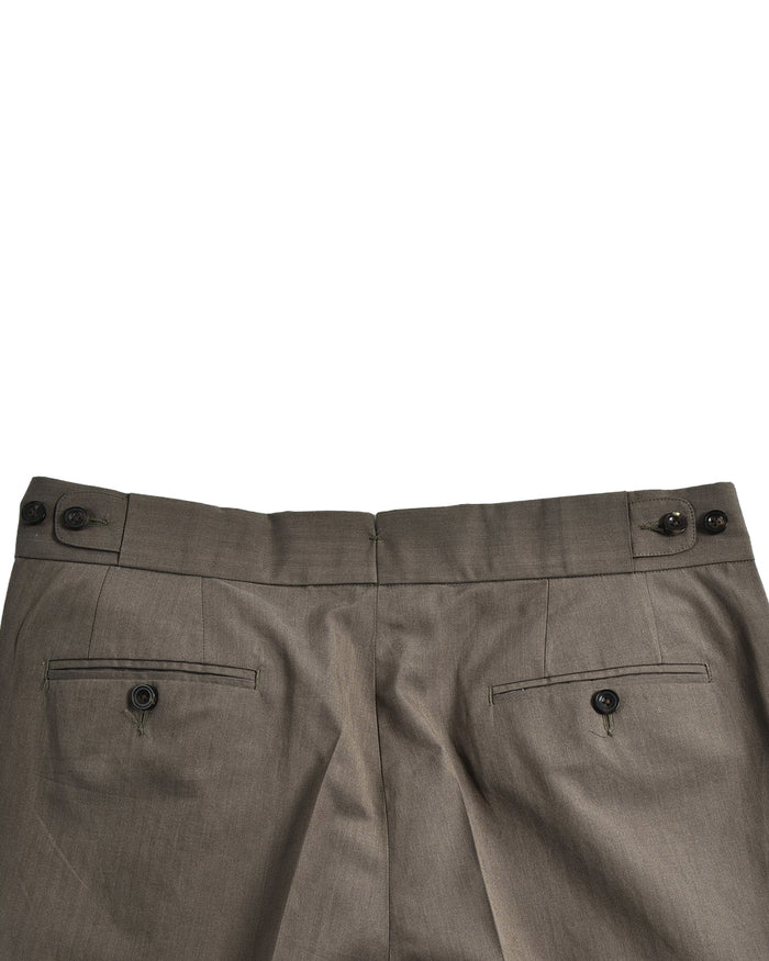 Zegna Olive Drab Cotton